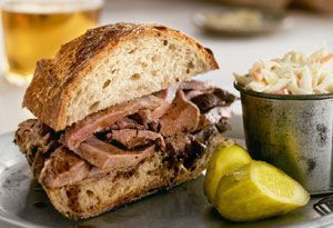 Blades Cottage dining out sandwich