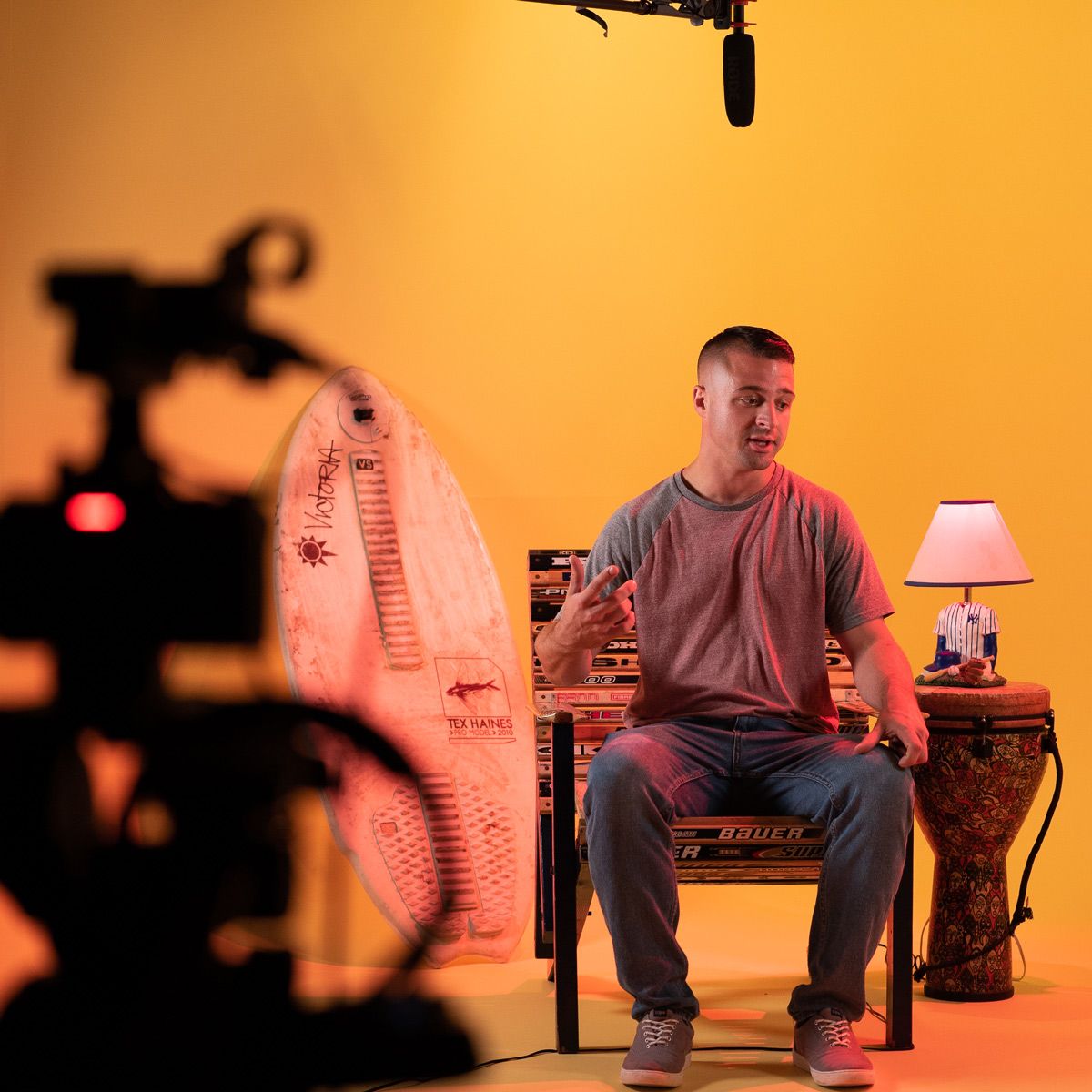 A person sitting on a chair — Brick, NJ — NJ Filmmaker