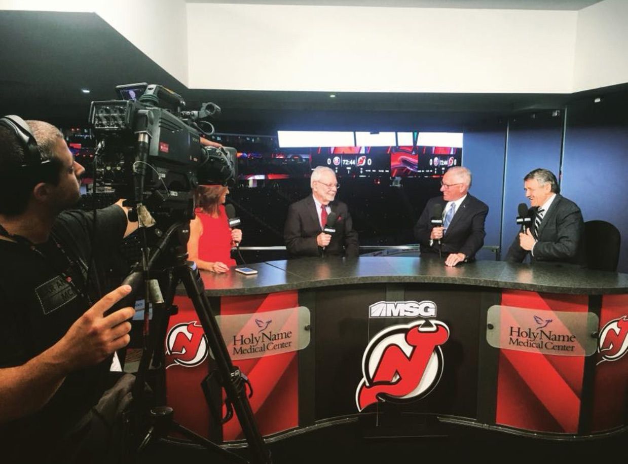 A group of people talking in front of a camera — Brick, NJ — NJ Filmmaker
