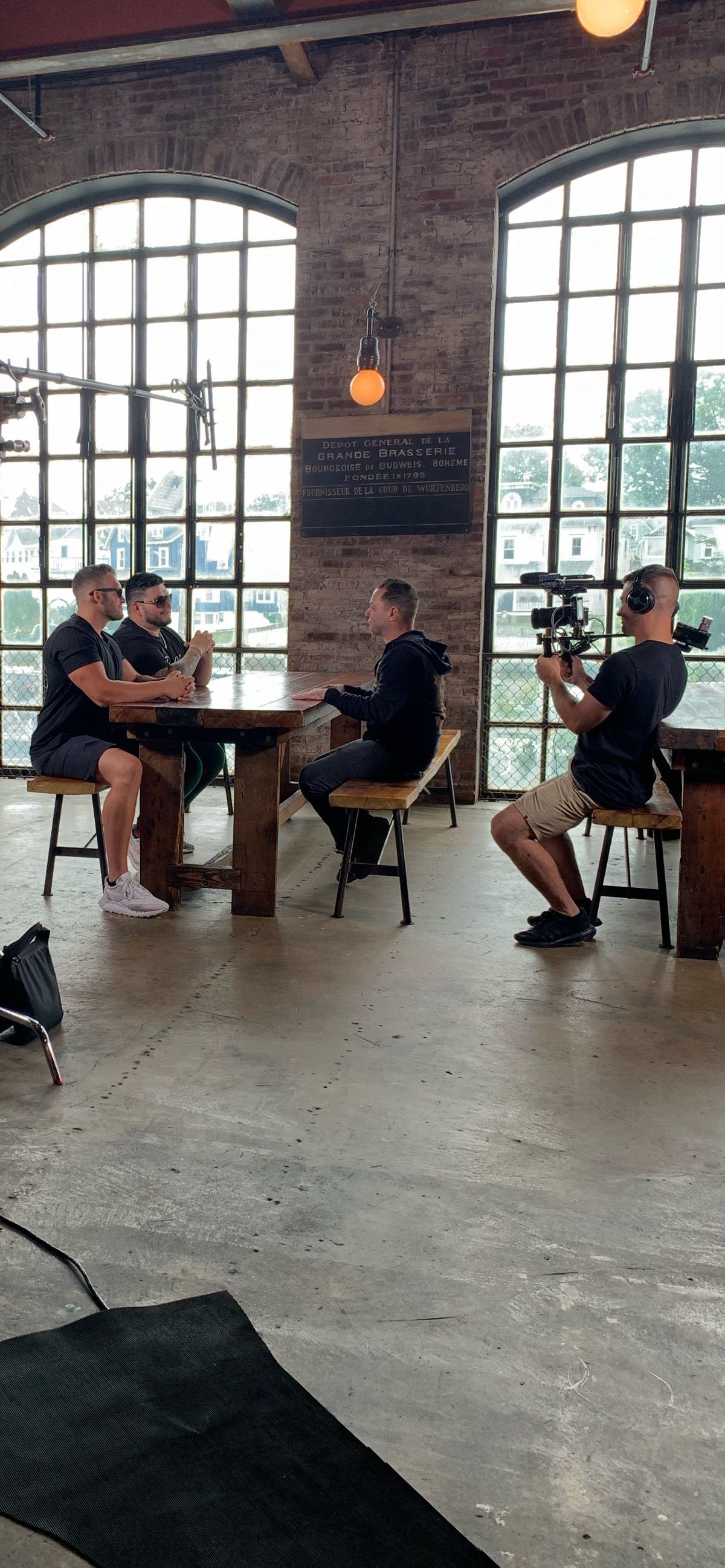 A group of people sitting at a table — Brick, NJ — NJ Filmmaker