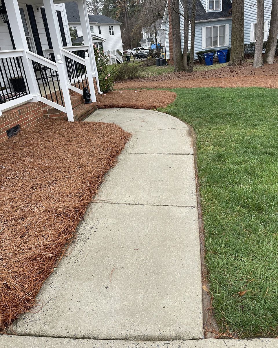 Top-Quality Sidewalk Cleaning Project Completed in Garner, NC 2