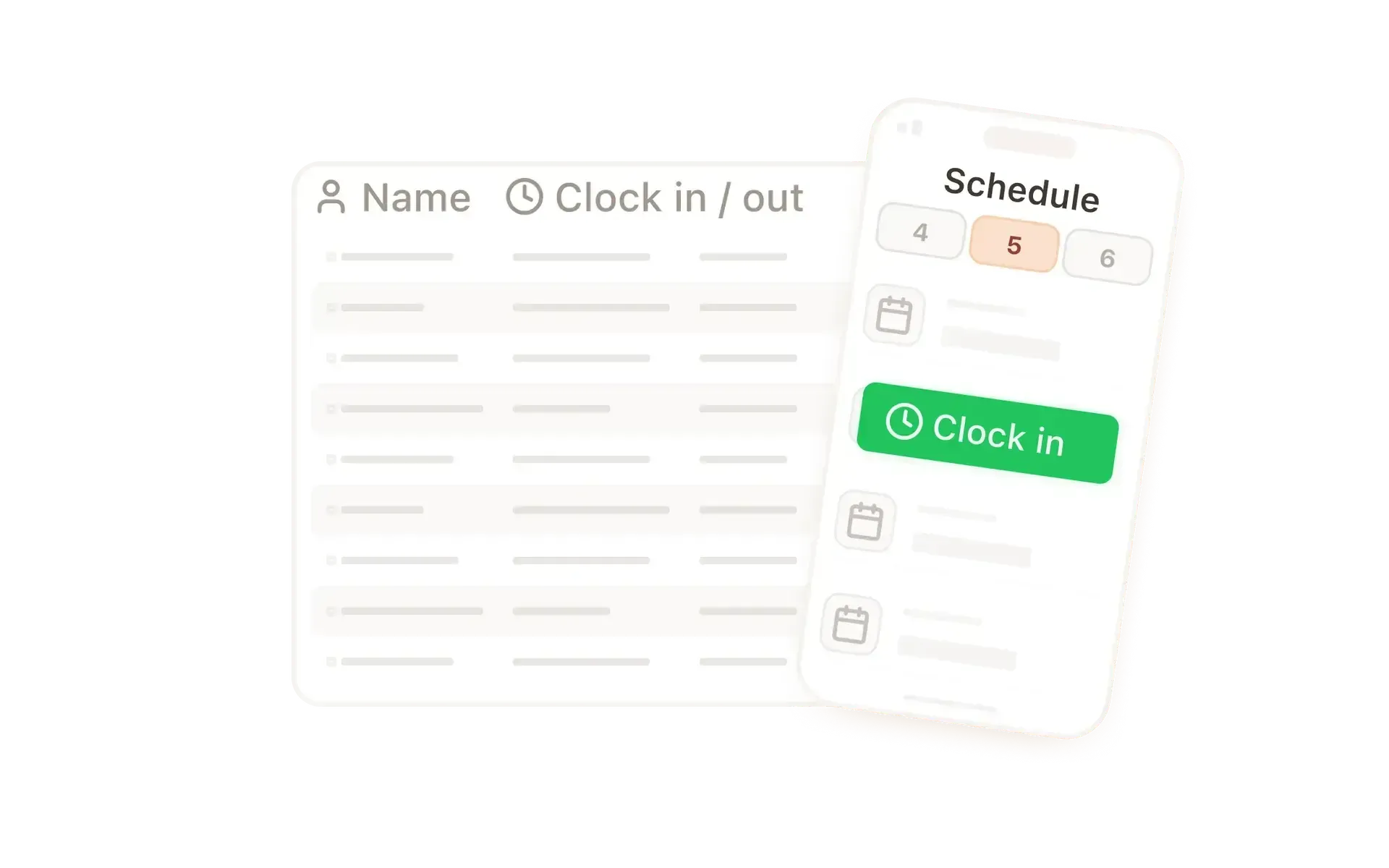 Time tracking and job tracking