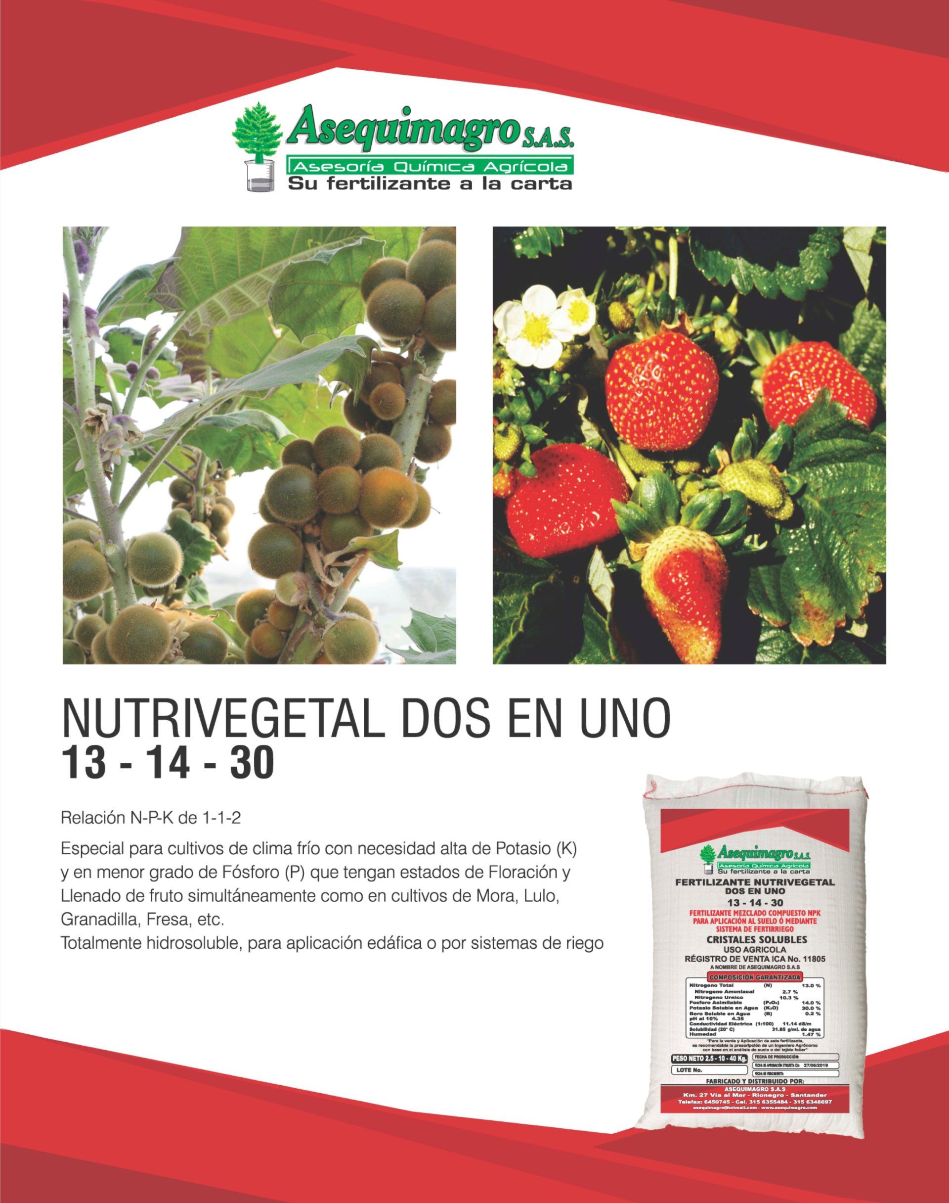 NUTRIVEGETAL DOS EN UNO