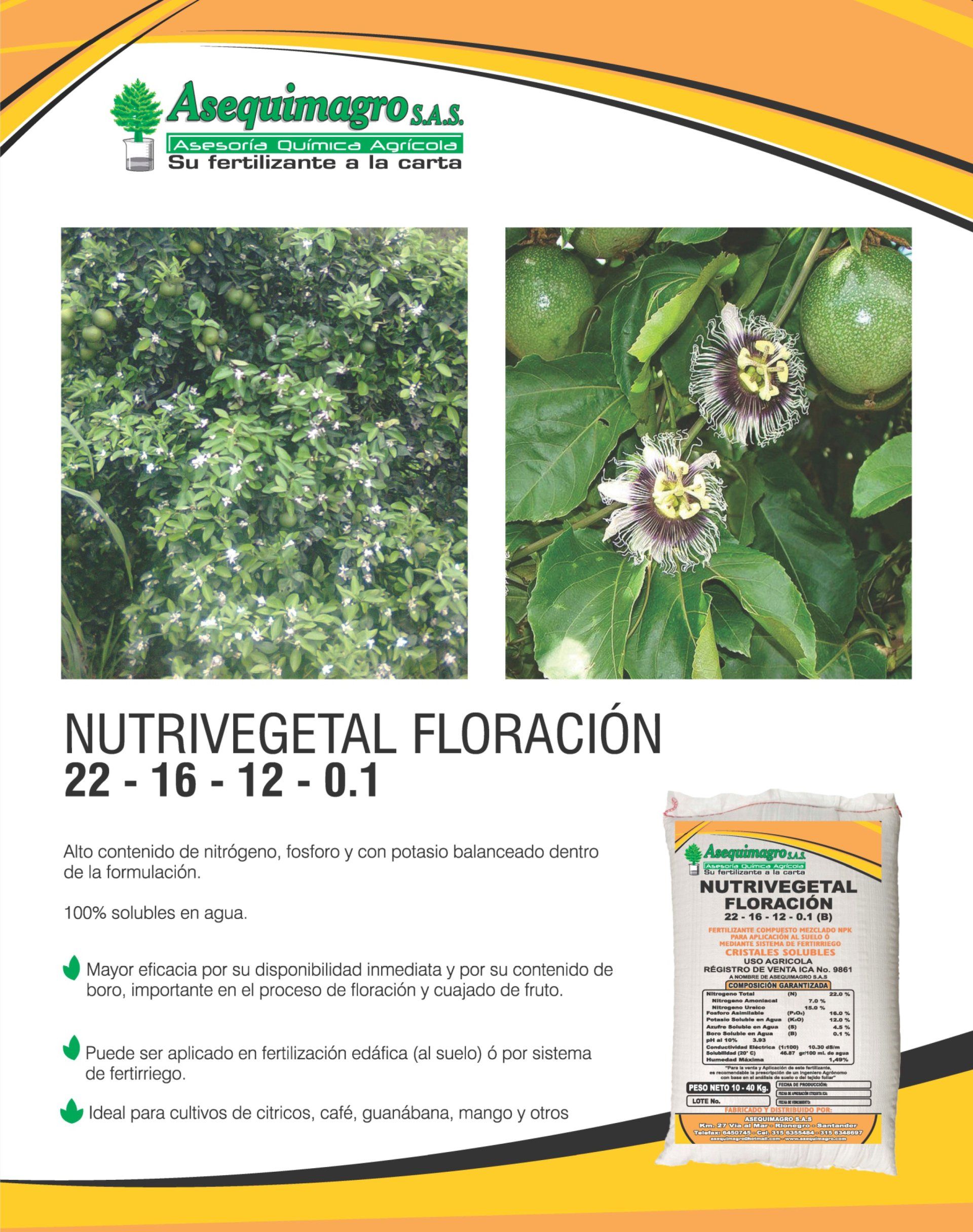 NUTRIVEGETAL FLORACION