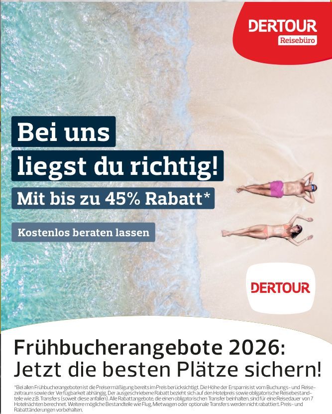Werbung: Strandszene, sonnenbadende Menschen, 