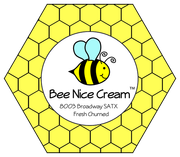 Bee Nice Cream Logo