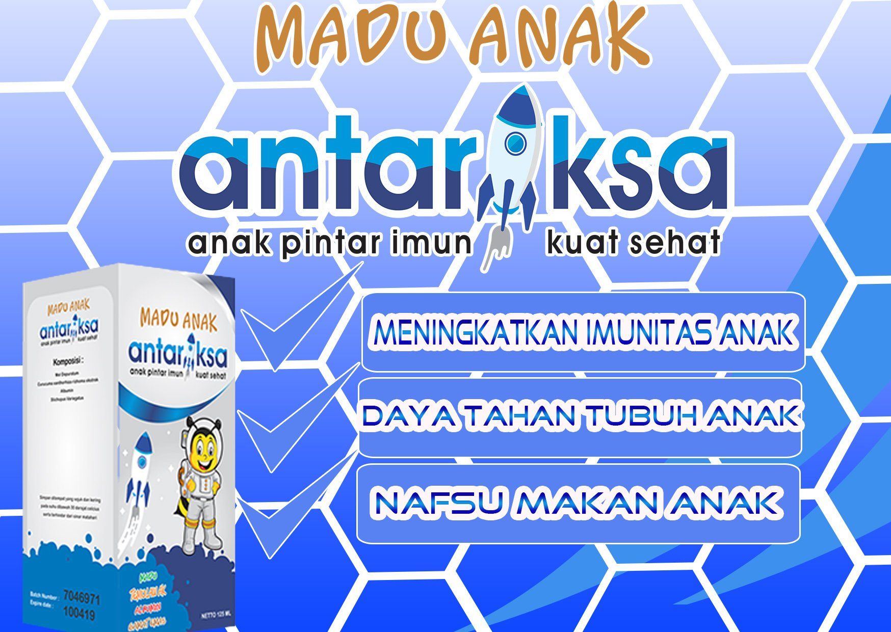 Vitamin Anak Madu Antariksa