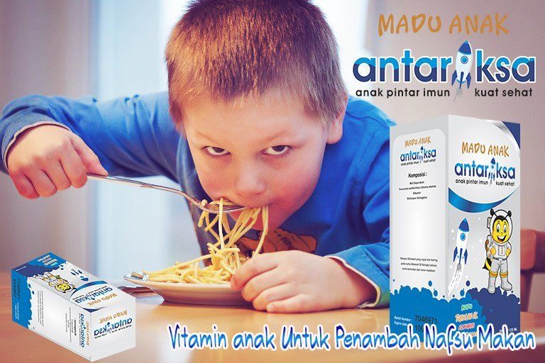 Vitamin anak untuk penambah nafsu makan