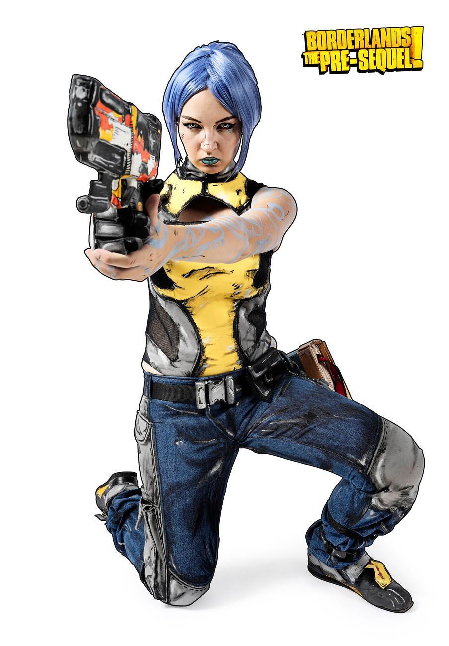 borderlands the pre-sequel, cosplayer, image look creation tobias winkler, bildbearbeitung, post production, retouching, muenchen 7