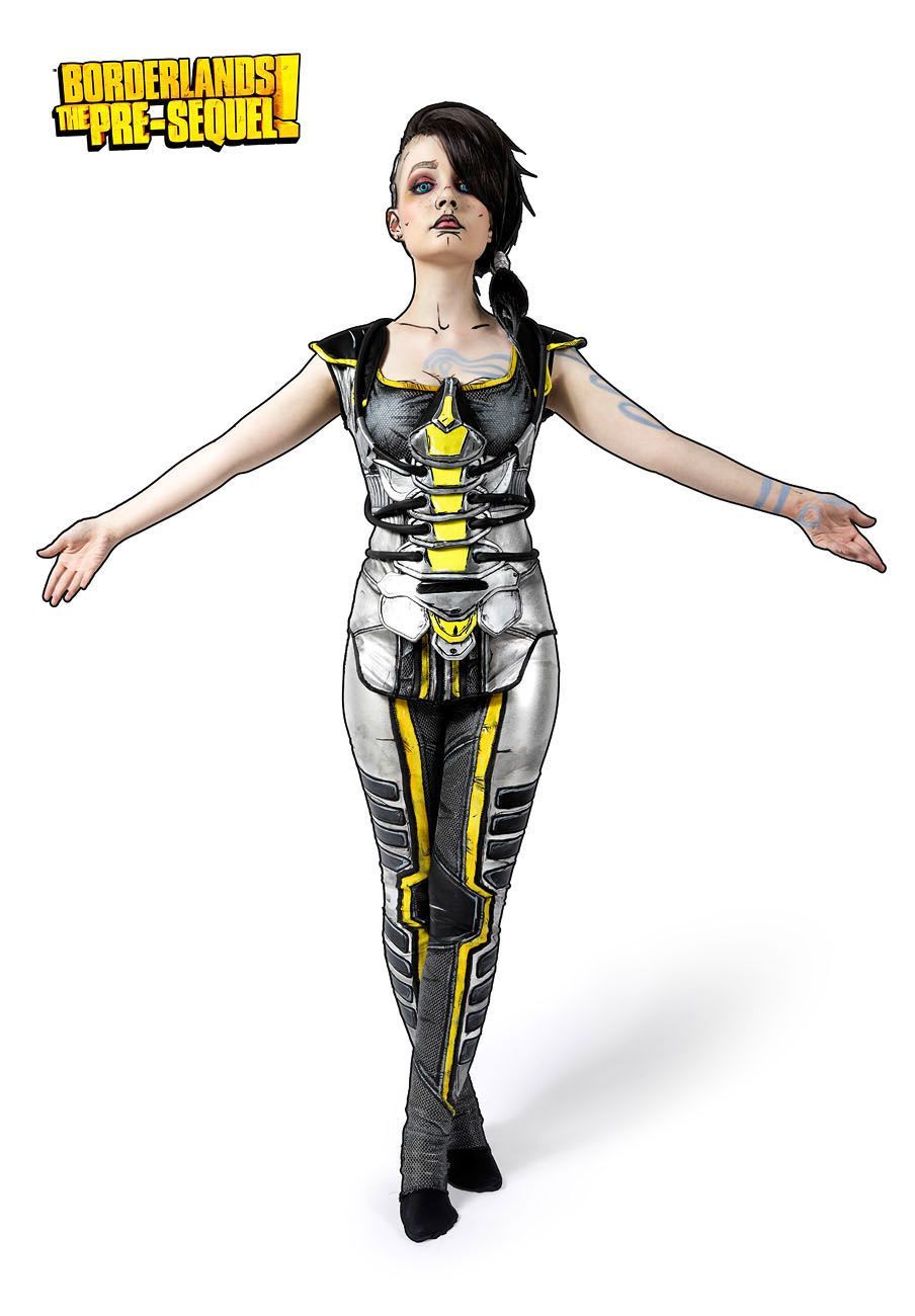 borderlands the pre-sequel, cosplayer, image look creation tobias winkler, bildbearbeitung, post production, retouching, muenchen 5