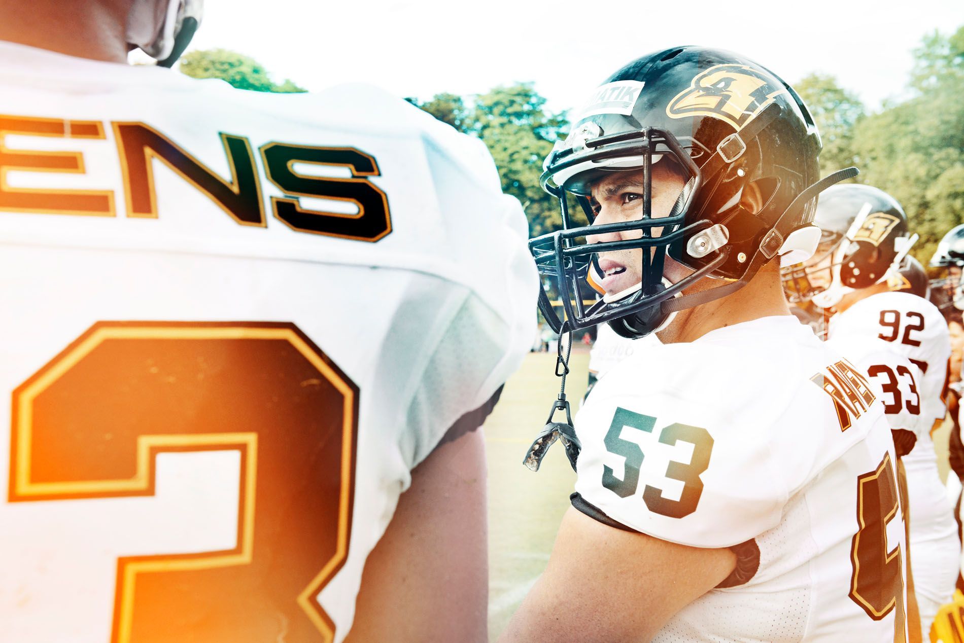 image look creation tobias winkler bildbearbeitung muenchen, post production, retouching, axel thomae, football player