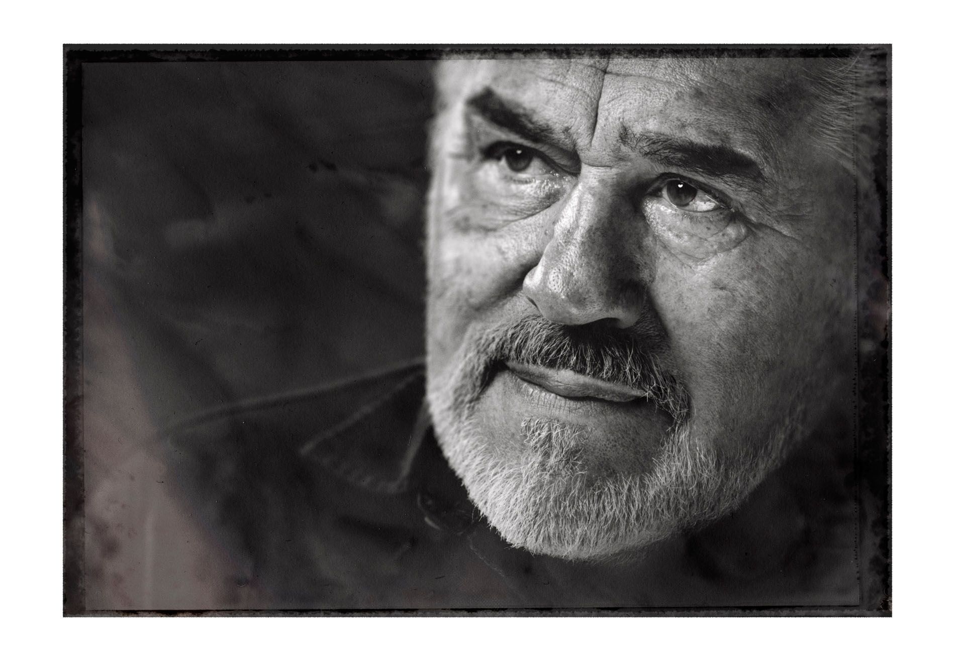 Mario Adorf, Polaroid 55, art series color grading, tobias winkler, postproduction, bildbearbeitung Muenchen, retouching, Christopher Thomas 5