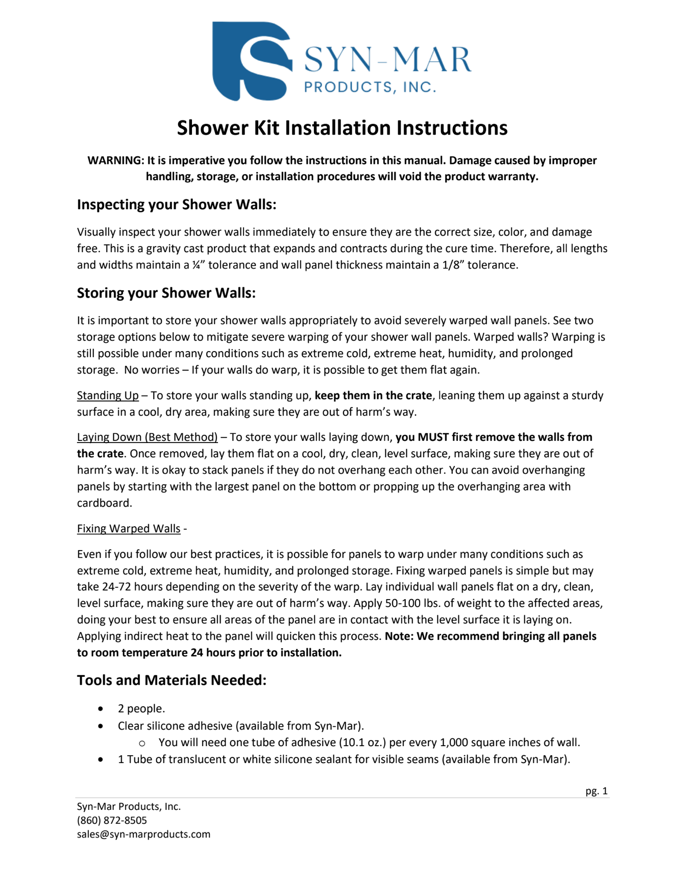 Vanity top program: material samples in various colors, plus sink diagrams with dimensions.