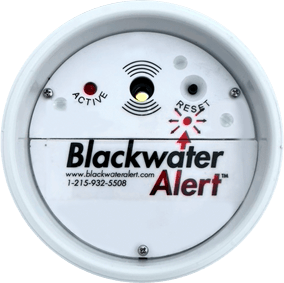 Prevent basement flooding with Blackwater Alert™ face plate