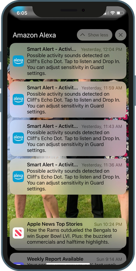 Get smart device alerts when your septic backs up