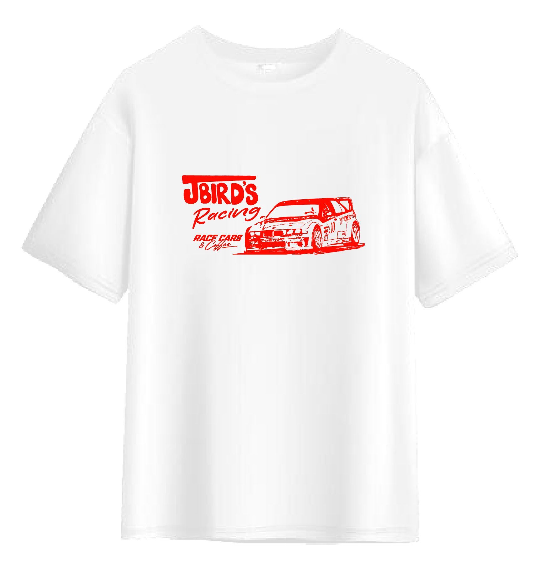 Jbird's Racing Tee - BMW E36 Race Car