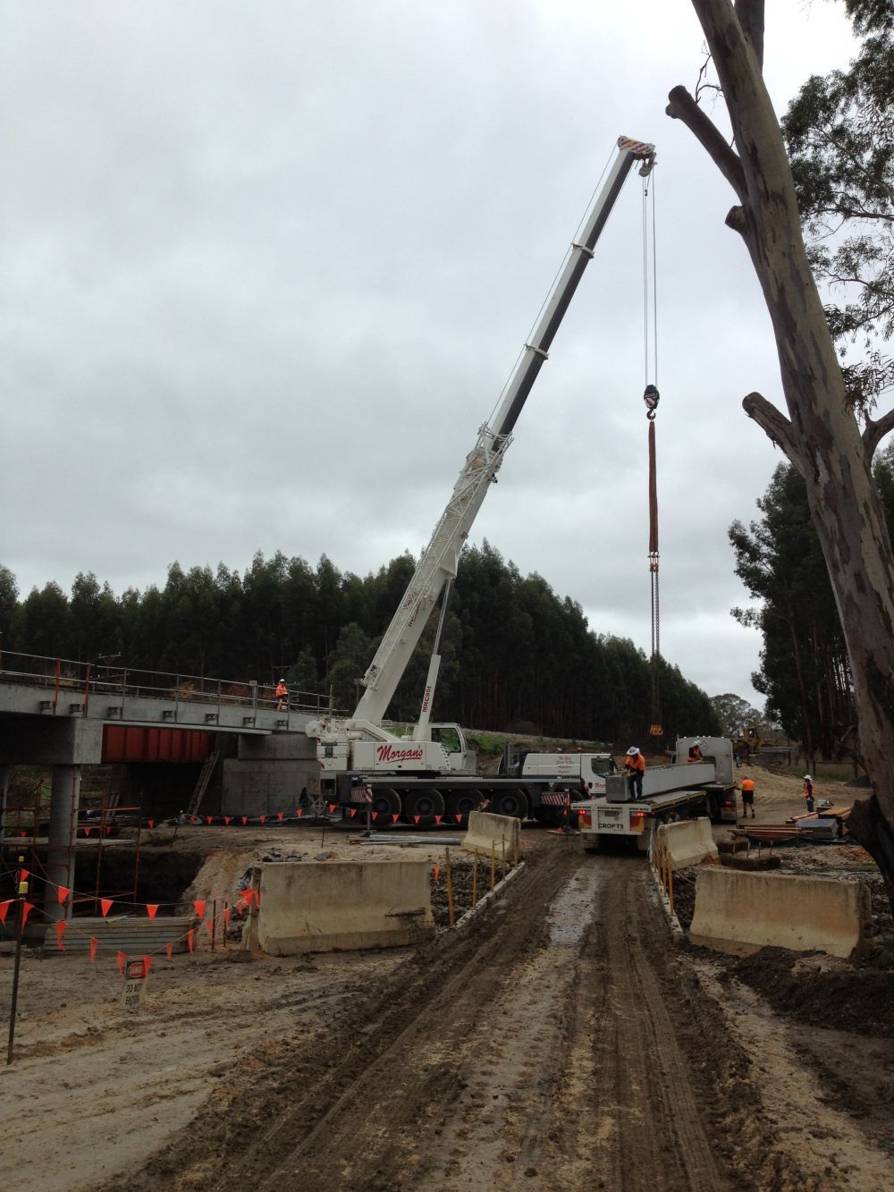 Crane Hire Adelaide Civil Works