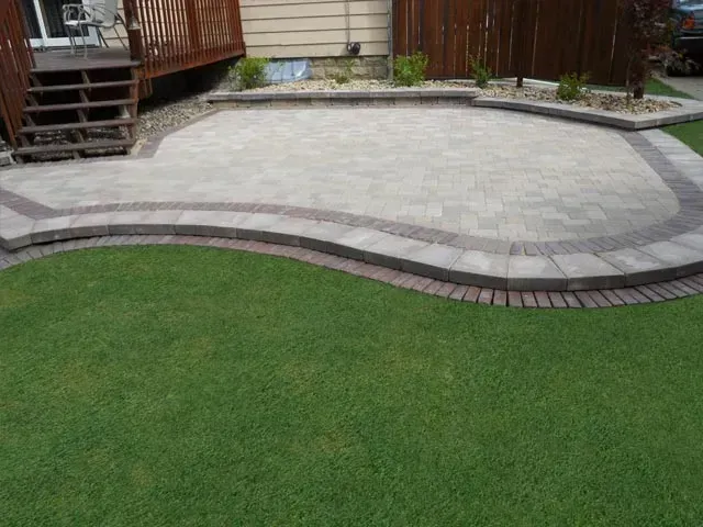 Paver patio- Moline, IL- C & J Landscaping