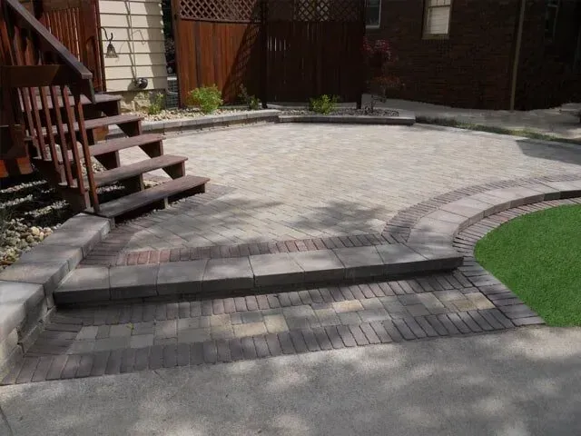 Paver patio- Moline, IL- C & J Landscaping