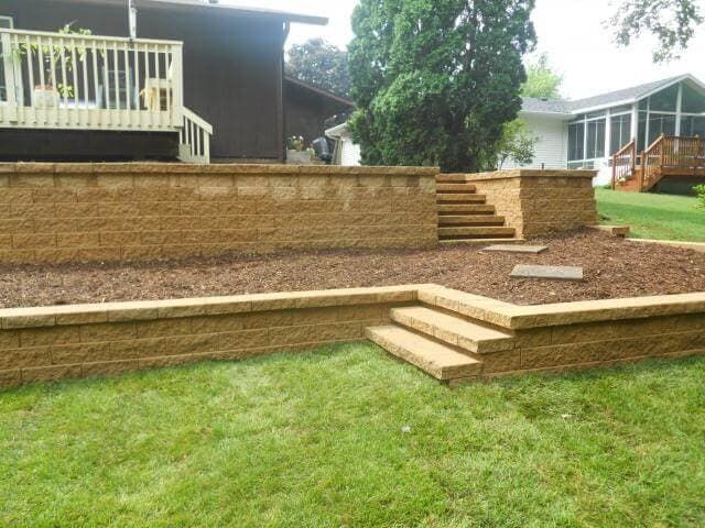 Versa-lok Wall & Steps- Hampton, IL - C & J Landscaping