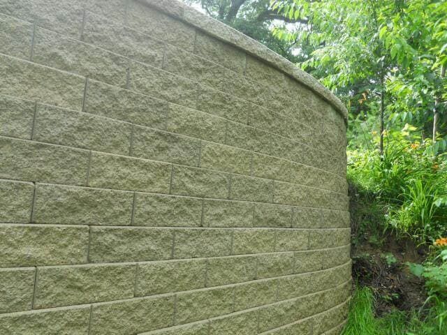 Versa lok Retaining Wall- Moline, IL - C & J Landscaping