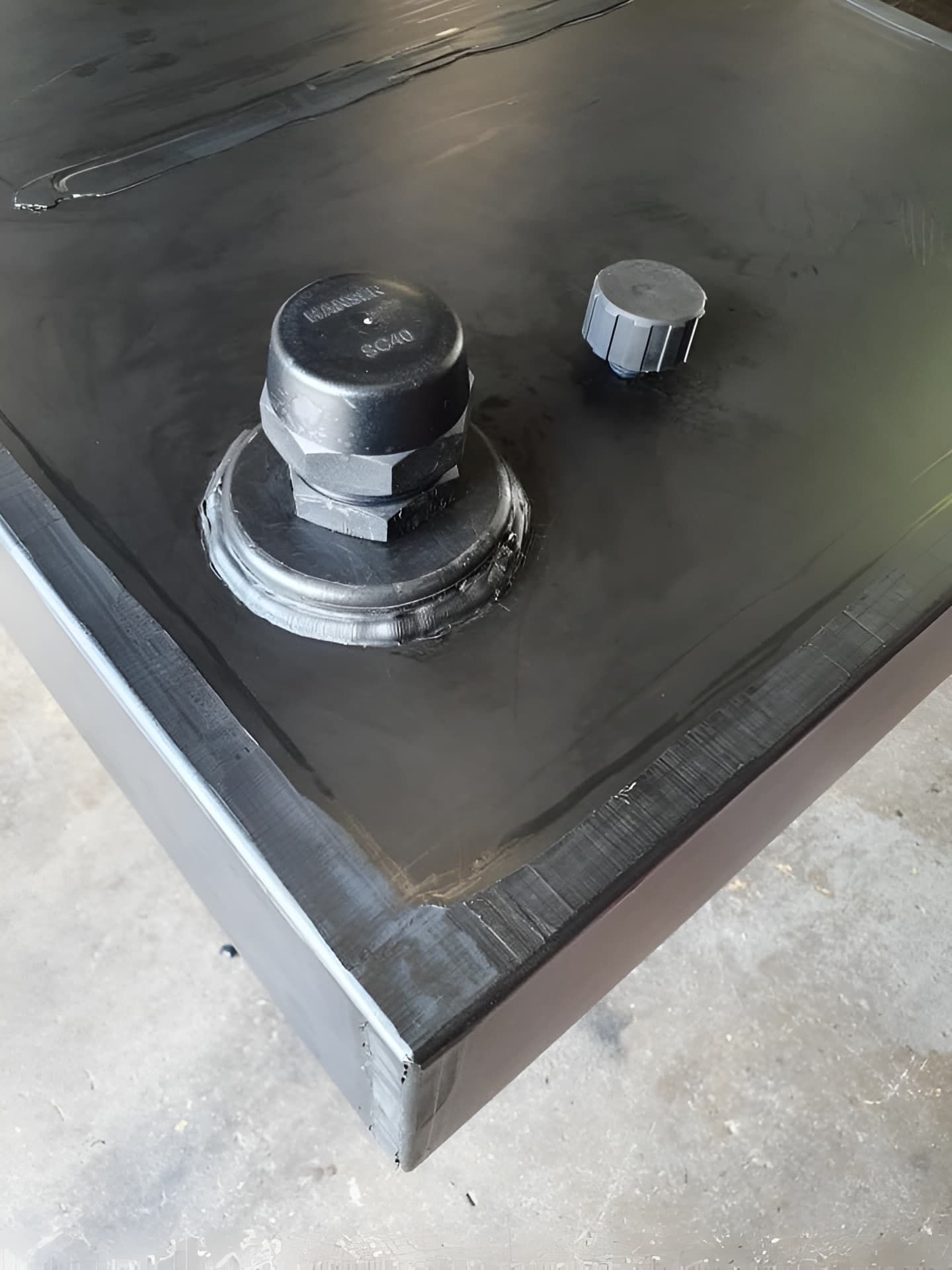 A Black Container With A Screw On Top Of It — Ram Star Plastics In Winnellie, NT