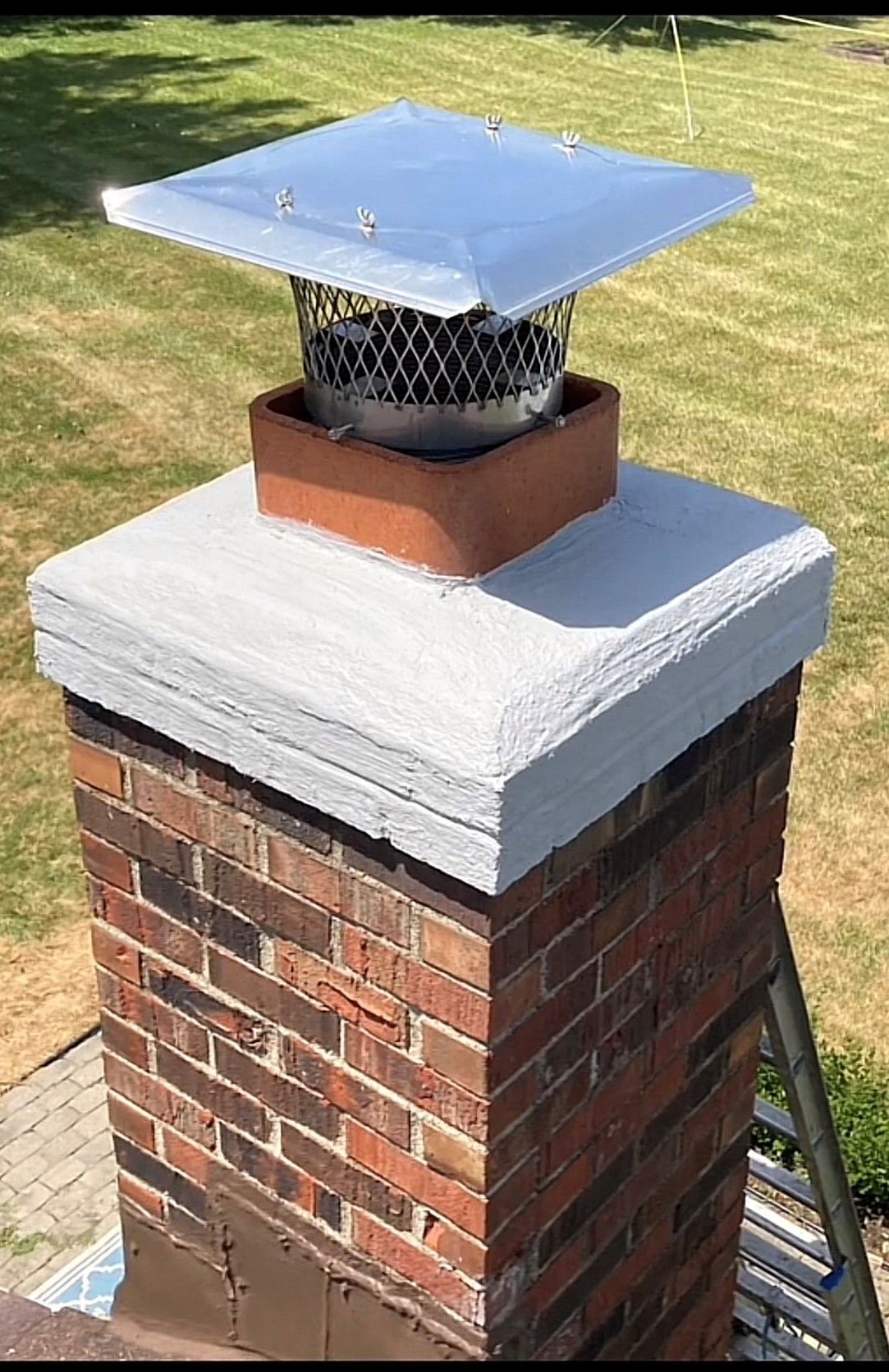 After Chimney Top — West Chester, OH — Thompson Masonry