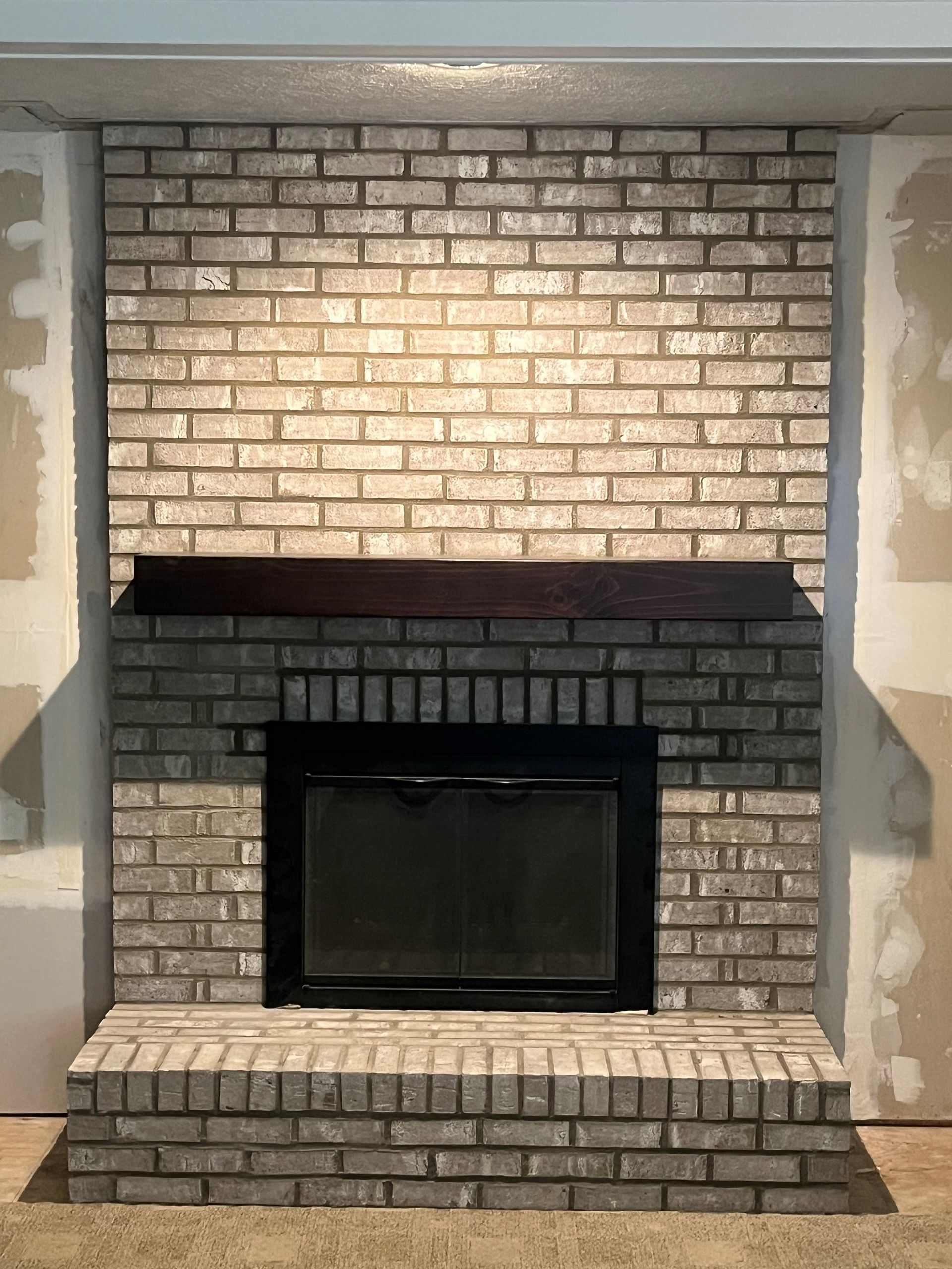 After Fireplace — West Chester, OH — Thompson Masonry
