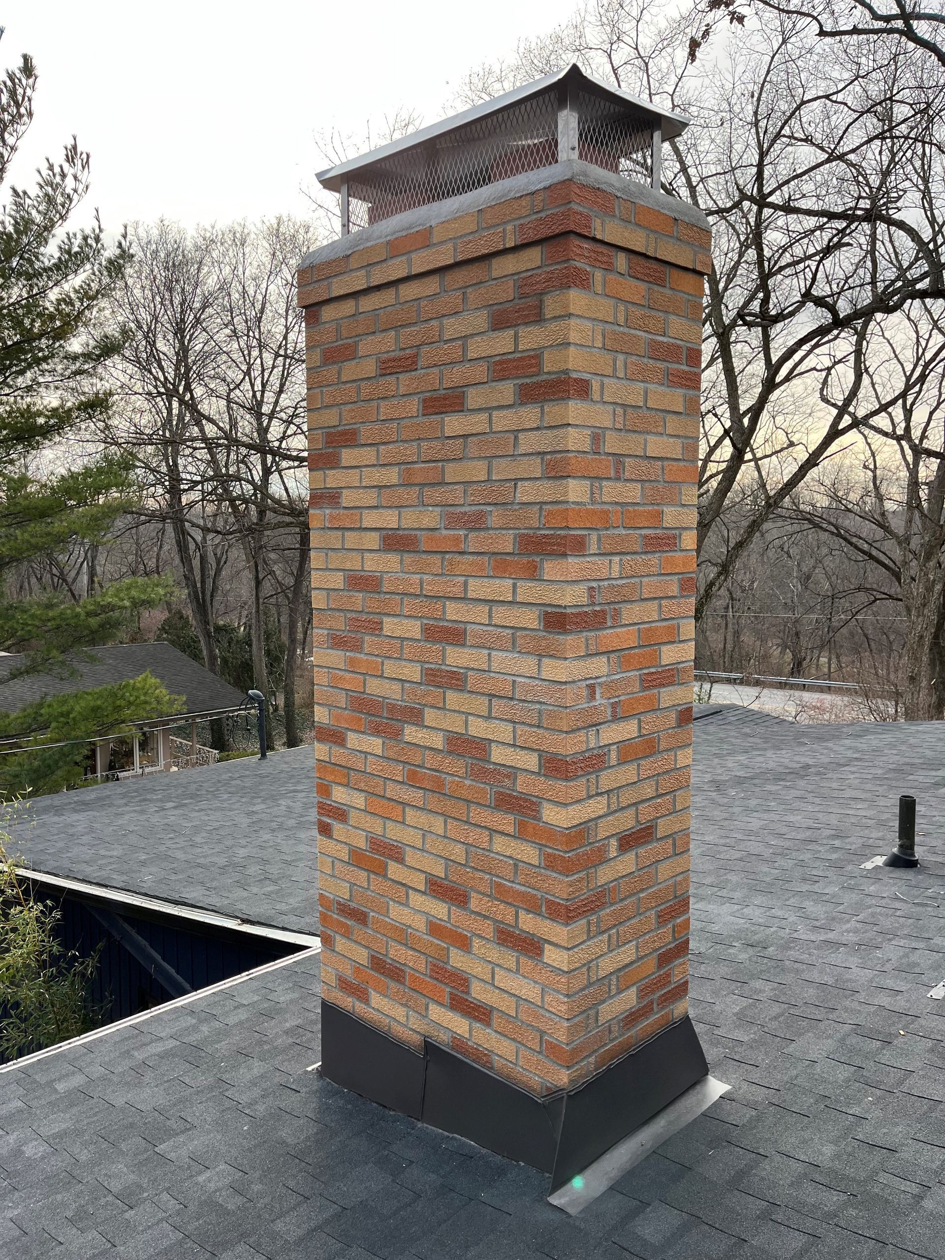 After Chimney Top — West Chester, OH — Thompson Masonry