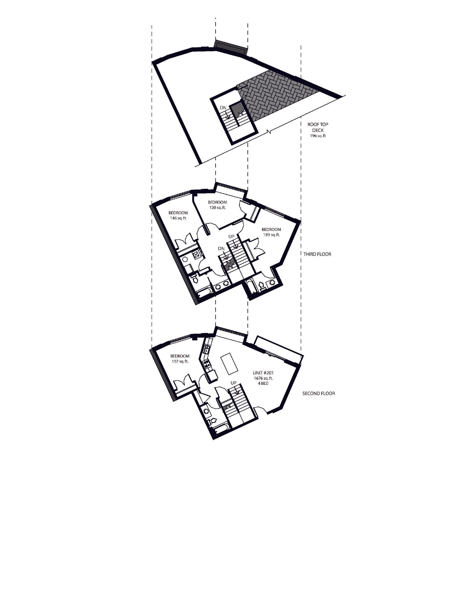 Flatiron Lofts | Floor plan layout of a spacious apartment unit at Unique Apartment Homes in Ames, IA, featuring modern design and functional living spaces.