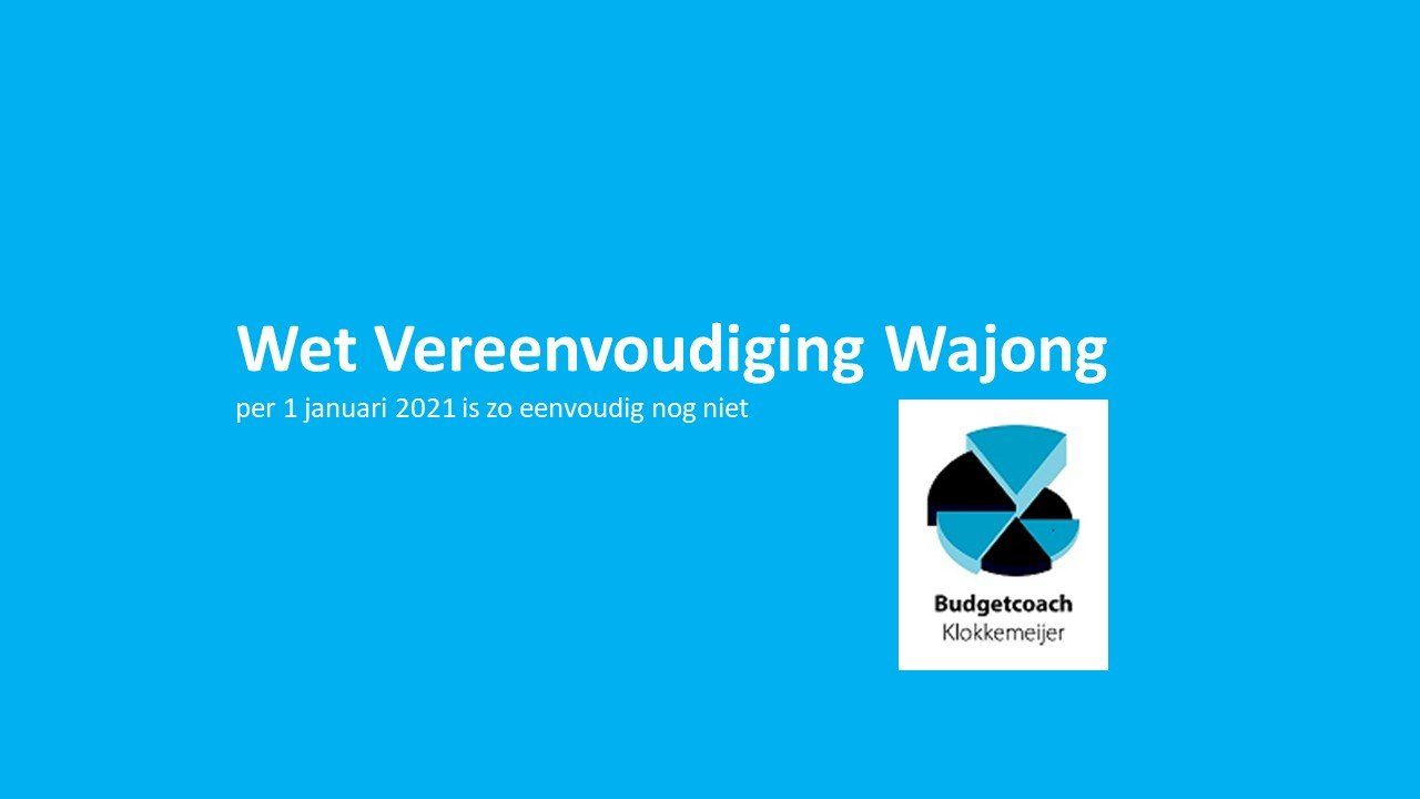 Wet Vereenvoudiging Wajong