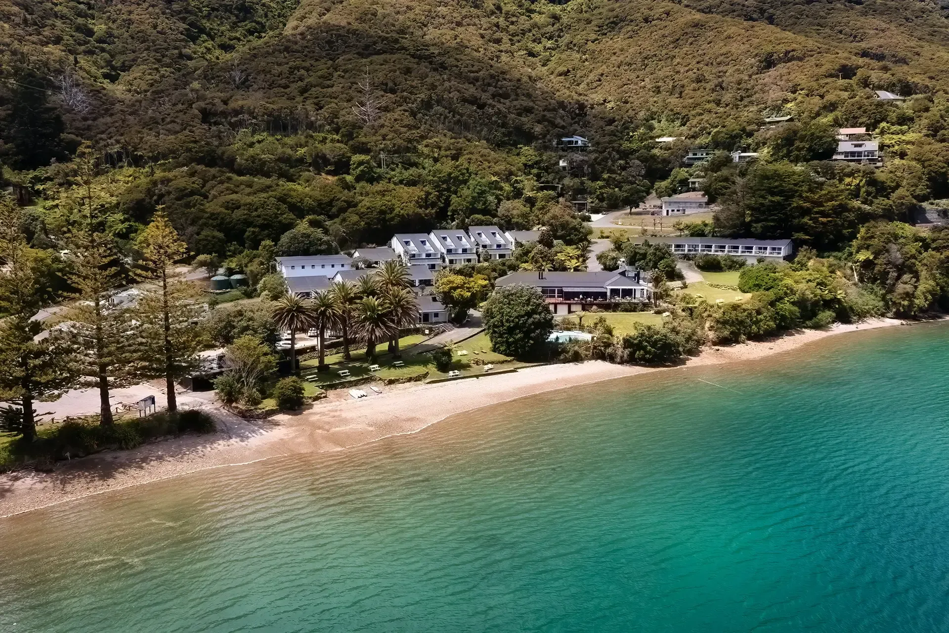 Portage Resort | Accommodation | Discover Pelorus Sounds