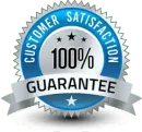 100% Customer Satisfaction Guarantee