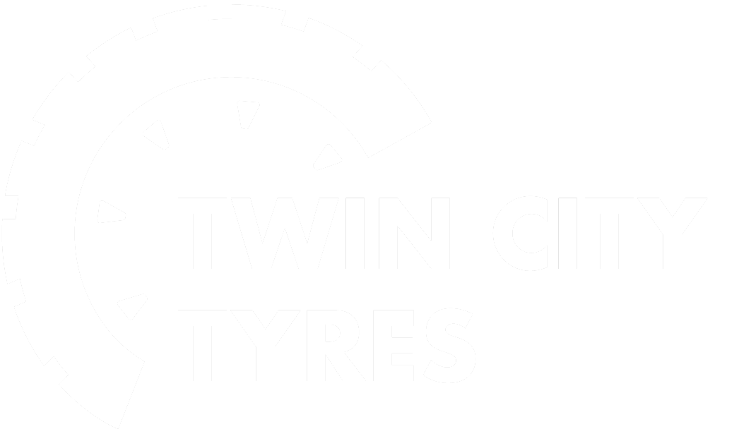 Twin City Tyres White Logo