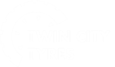 Twin City Tyres White Logo