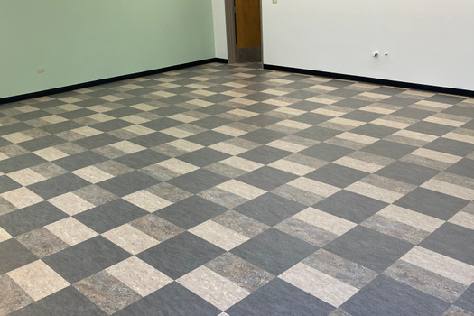 Linoleum flooring