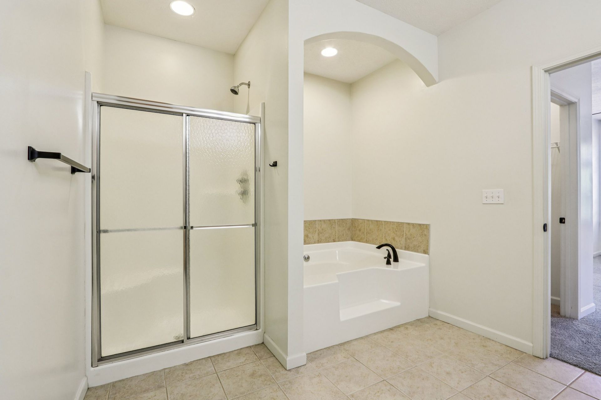 Walk-in Showers & Garden Tubs in Select Units