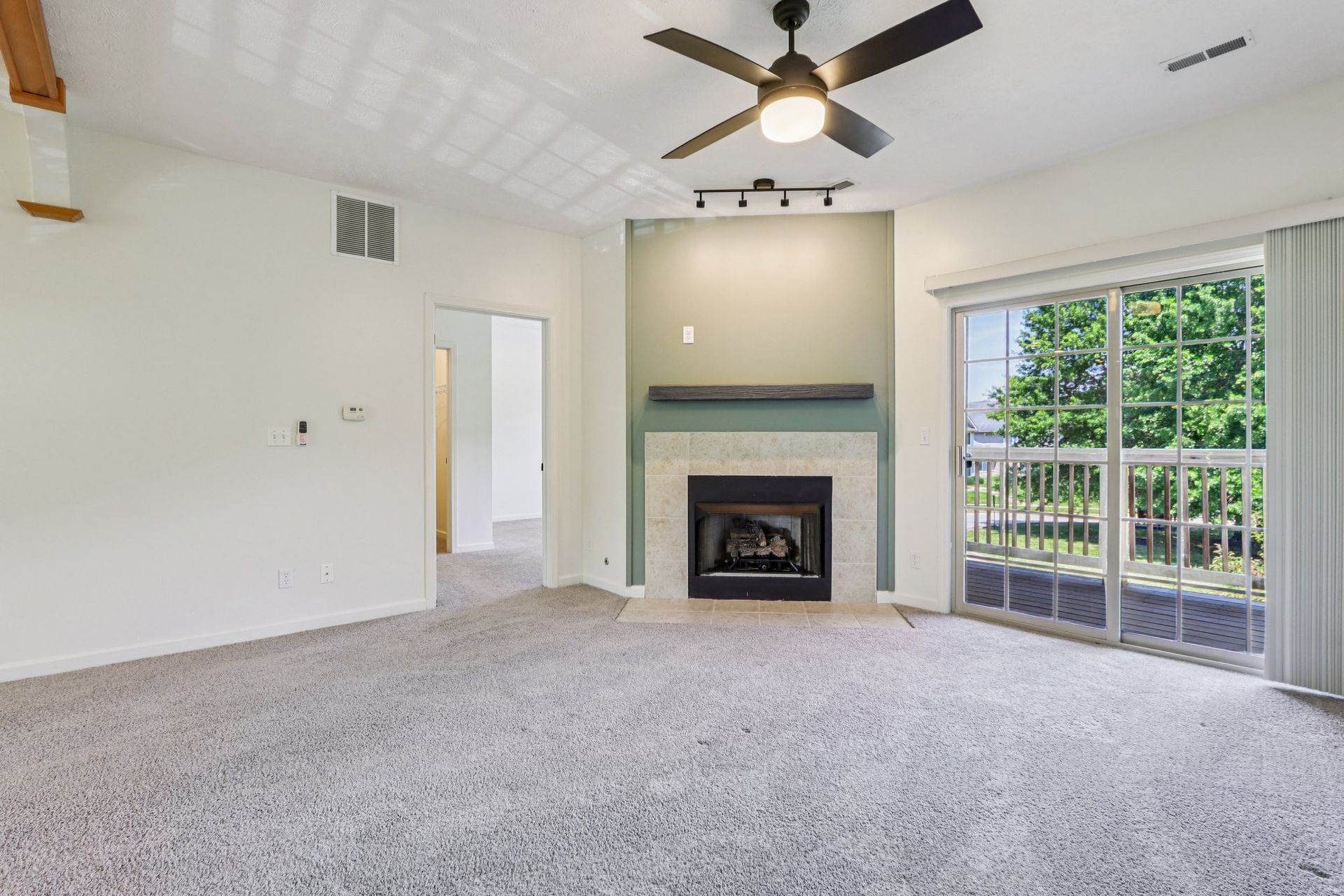 Fireplace in All Units