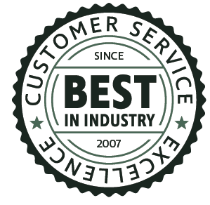 Best in Industry: Customer Service Badge