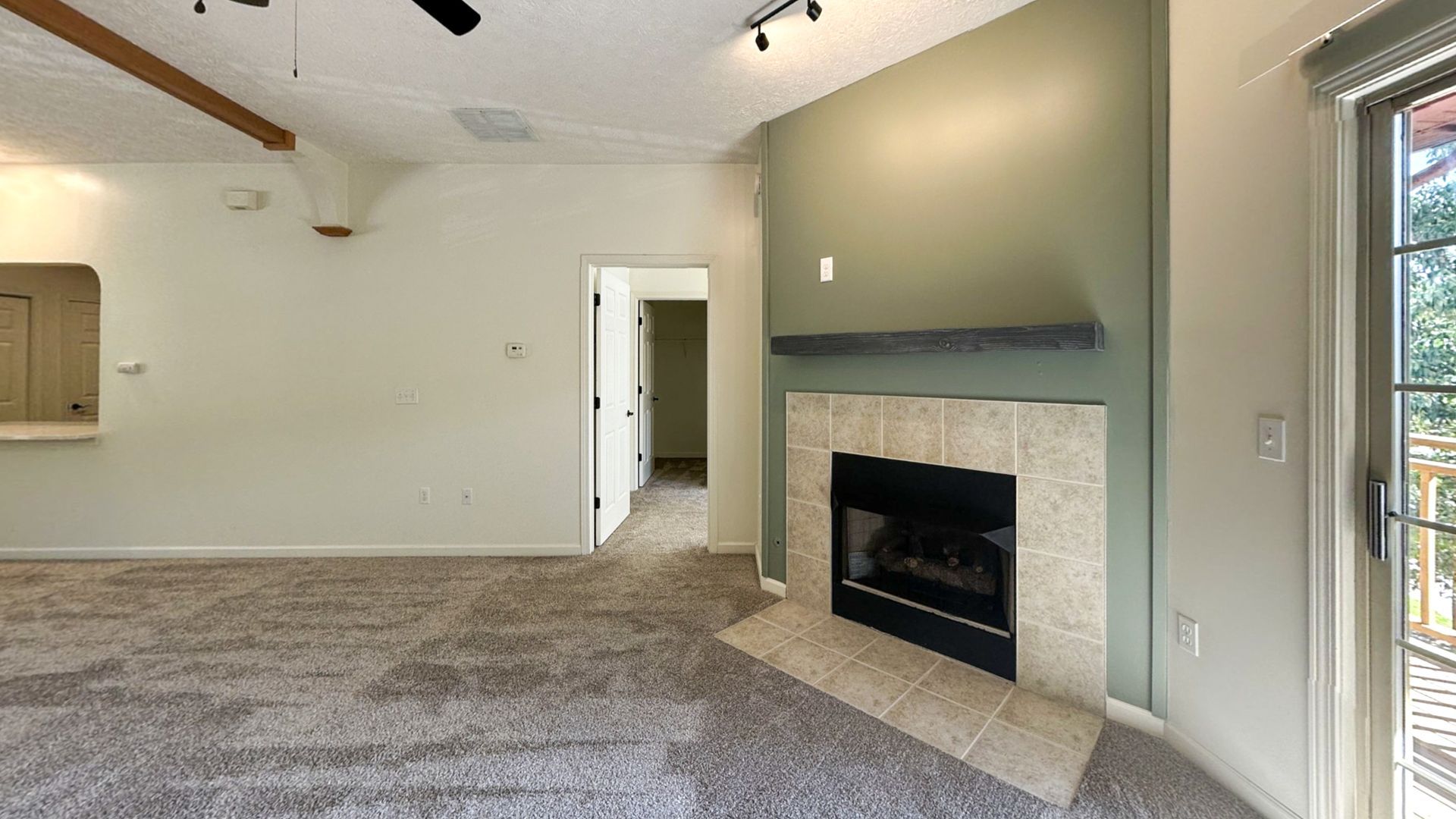 Fireplace in All Units