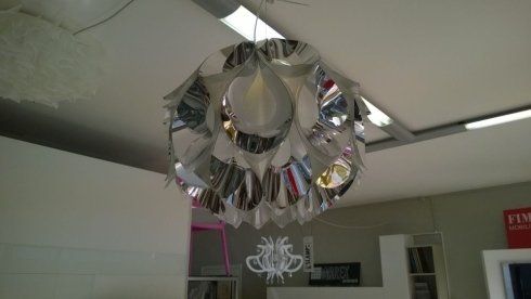 lampadario in metallo