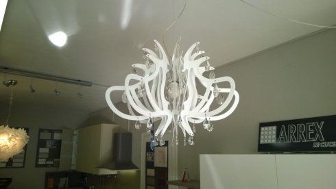 lampadario con pendenti