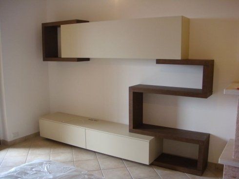 mobile per soggiorno in legno