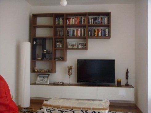 libreria modulare a muro