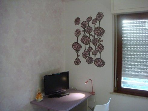parete decorate in una cameretta