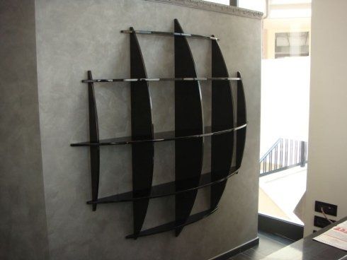 libreria di design a muro