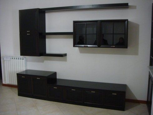 parete attrezzata su misura