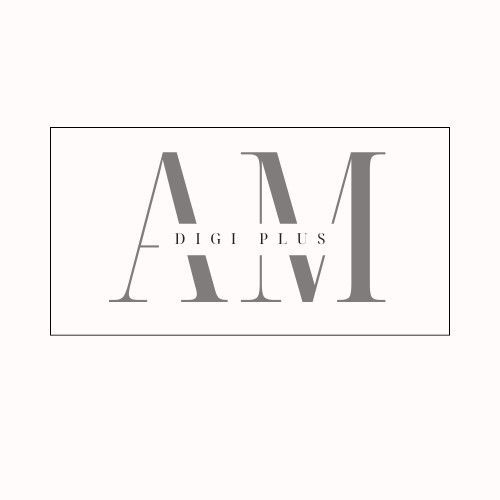 It is a logo for a company called am digi plus.