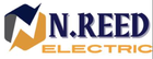 A logo for n.reed electric is shown on a white background
