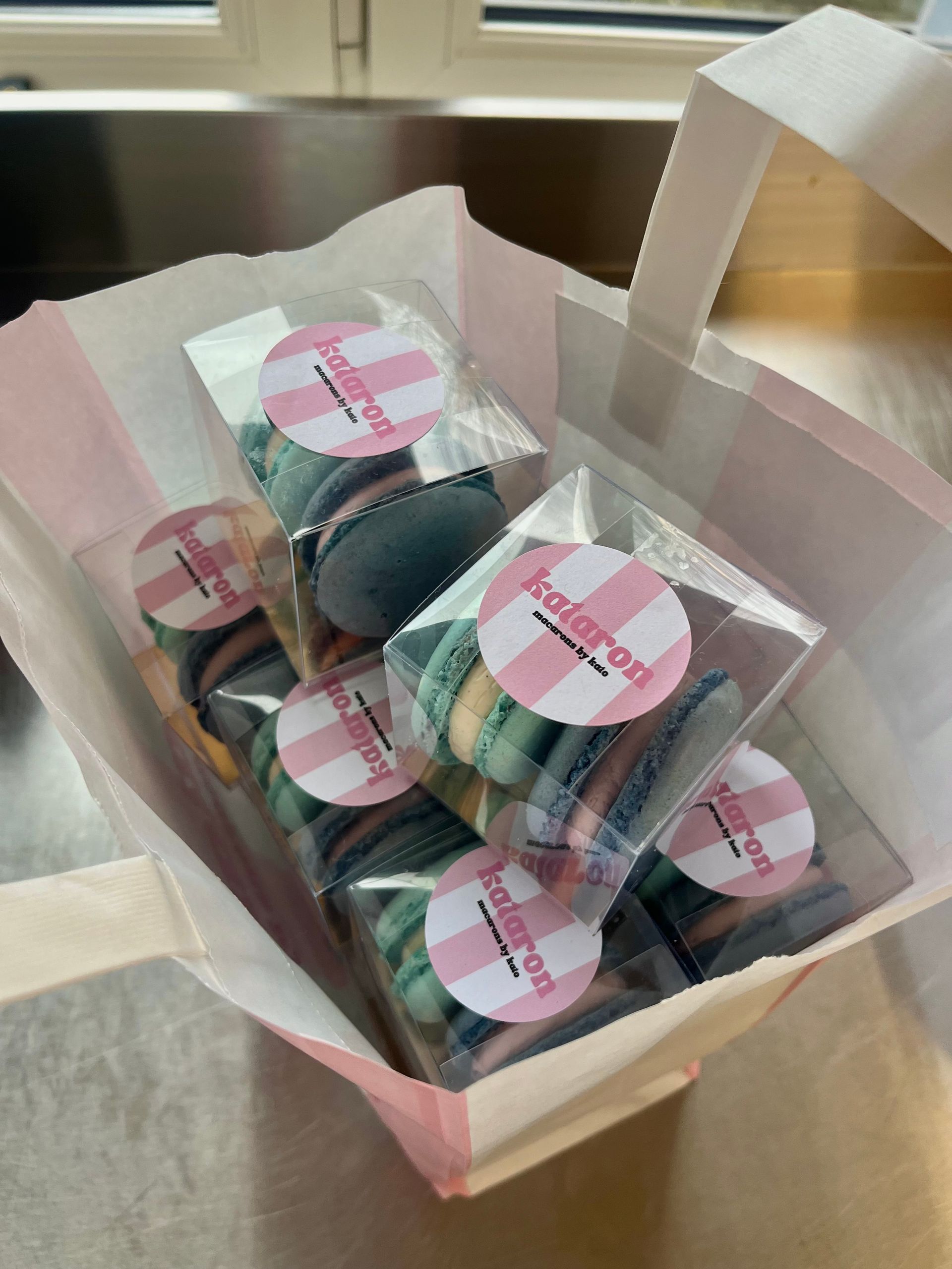 Gepersonaliseerde macarons